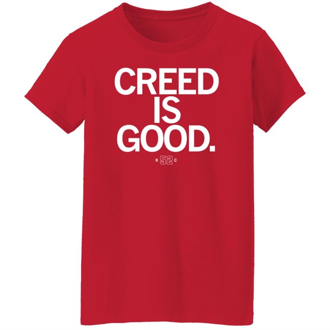 Eric Stonestreet Creed Is Good Shirt Raygun Merch Creed Humphrey Kansas City Chiefs Eric Stonestreet Creed Is Good Shirt Raygun Merch Creed Humphrey Kansas City Chiefs