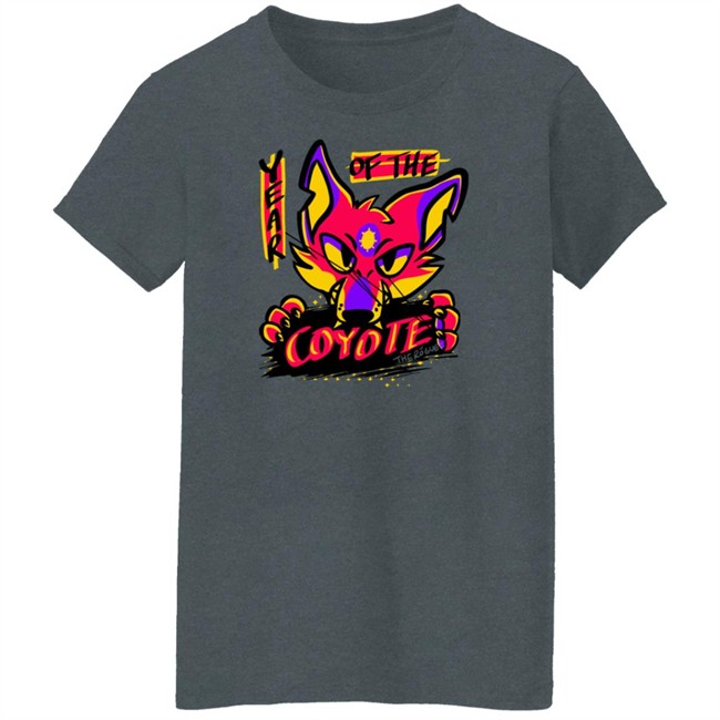 The Roguez RayJ Year Of The Coyote Organic Shirt The Roguez RayJ Year Of The Coyote Organic Shirt