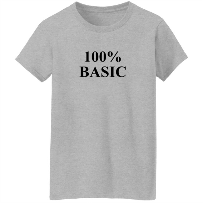 Kawaii Nation Store 100% Basic Shirt Kawaii Nation Store 100% Basic Shirt