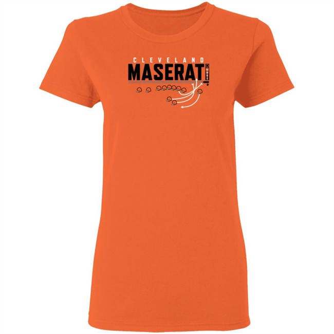 Maserat Cleveland Browns T Shirt Maserat Cleveland Browns T Shirt