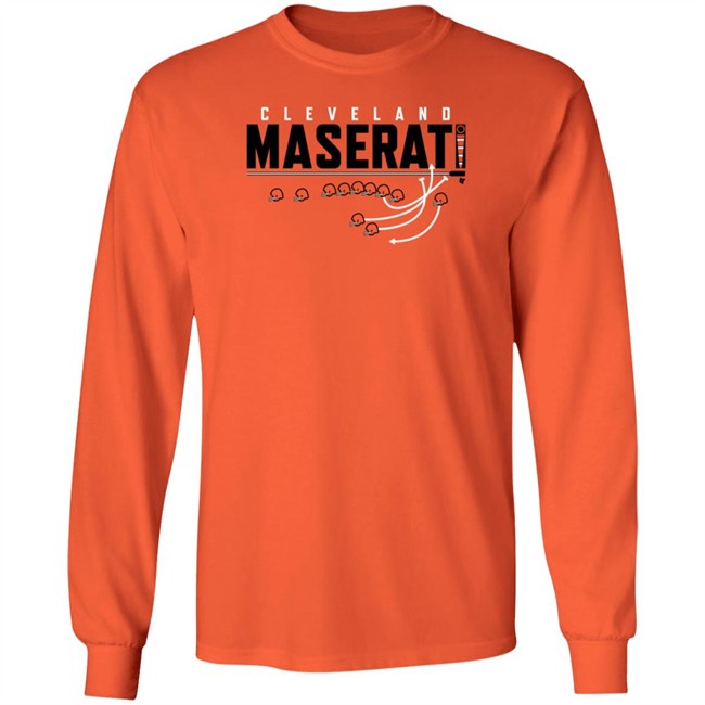 Maserat Cleveland Browns T Shirt Maserat Cleveland Browns T Shirt