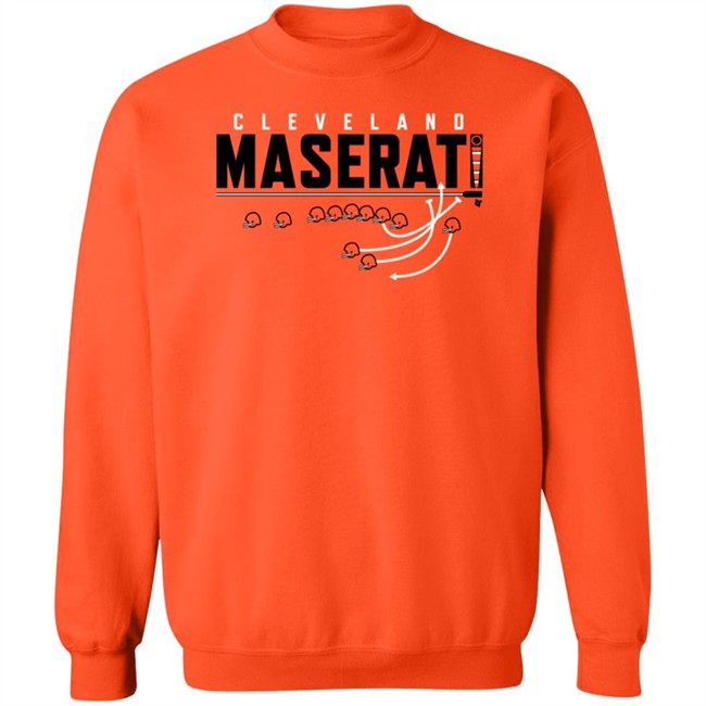 Maserat Cleveland Browns T Shirt Maserat Cleveland Browns T Shirt
