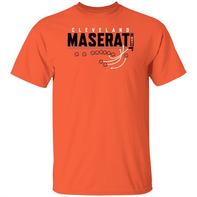 Maserat Cleveland Browns T Shirt