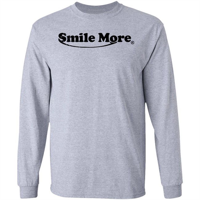 The Smile More Store Merch Smile More Distressed Shirt The Smile More Store Merch Smile More Distressed Shirt