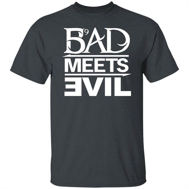 Eminem Merch Bad Meets Evil T Shirt Eminem & Royce Da 5’9 Eminem Merch Bad Meets Evil T Shirt Eminem & Royce Da 5’9