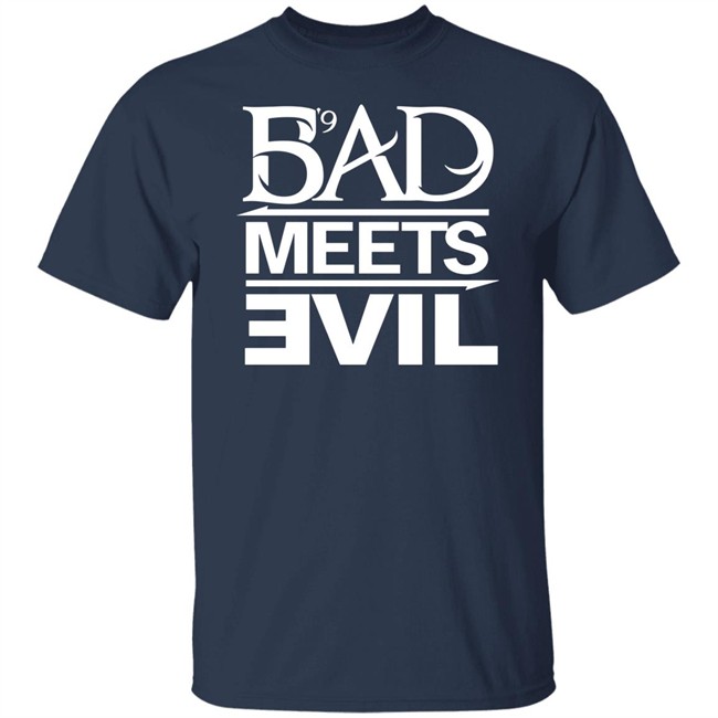 Eminem Merch Bad Meets Evil T Shirt Eminem & Royce Da 5’9 Eminem Merch Bad Meets Evil T Shirt Eminem & Royce Da 5’9