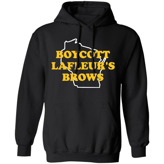 Campeche Collective Merch Boycott Lafleur's Brows T Shirt Campeche Collective Merch Boycott Lafleur's Brows T Shirt