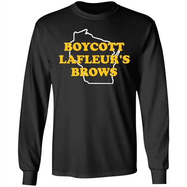 Campeche Collective Merch Boycott Lafleur's Brows T Shirt Campeche Collective Merch Boycott Lafleur's Brows T Shirt