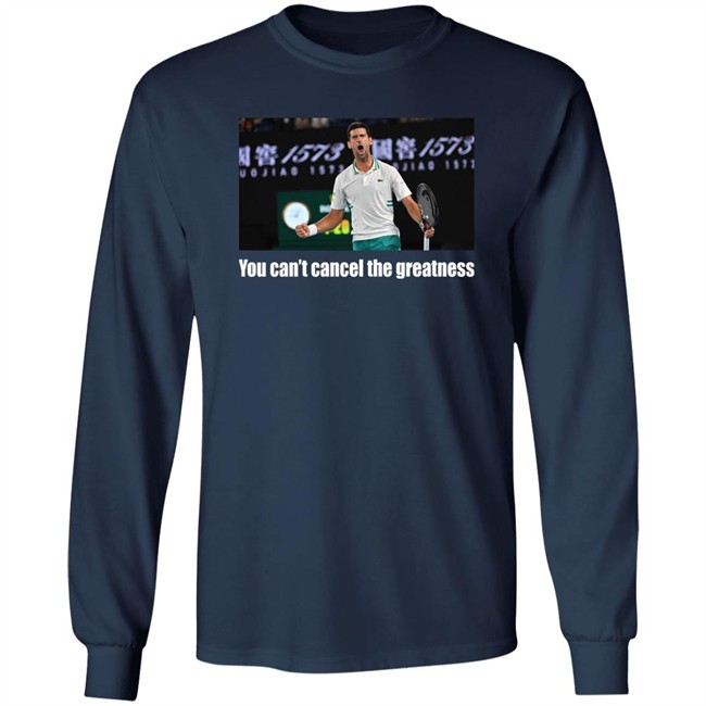 Bogdan Bogdanović You Can't Cancel The Greatness Novak Djokovic Shirt Bogdan Bogdanović You Can't Cancel The Greatness Novak Djokovic Shirt