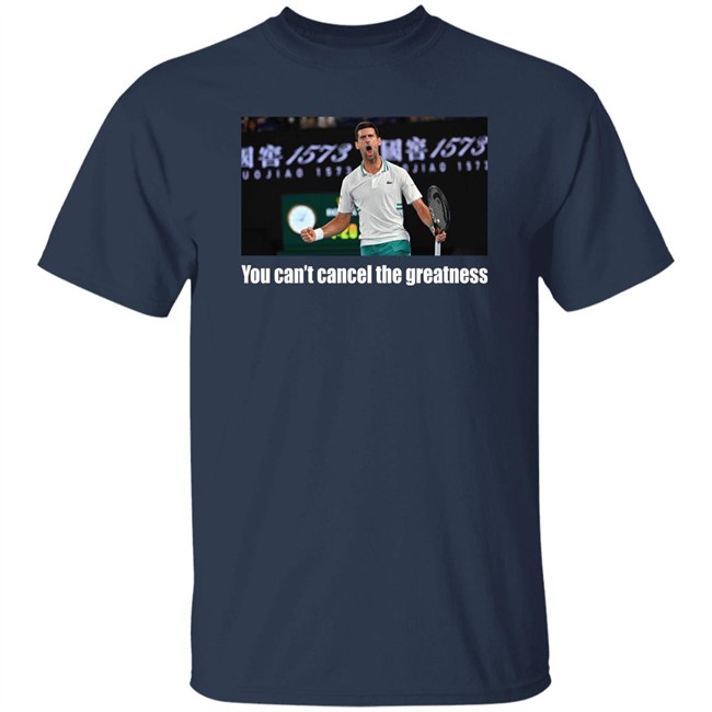 Bogdan Bogdanović You Can't Cancel The Greatness Novak Djokovic Shirt Bogdan Bogdanović You Can't Cancel The Greatness Novak Djokovic Shirt