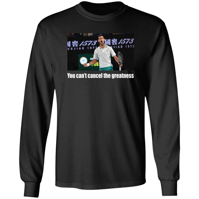 Bogdan Bogdanović You Can't Cancel The Greatness Novak Djokovic Shirt Bogdan Bogdanović You Can't Cancel The Greatness Novak Djokovic Shirt