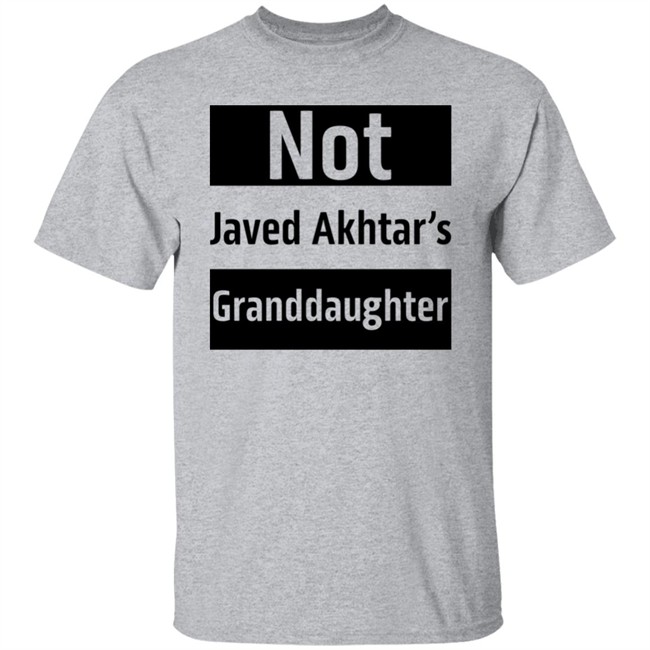 Urfi Javed Shirts Not Javed Akhtar's Granddaughter Shirt Urfi Javed Shirts Not Javed Akhtar's Granddaughter Shirt