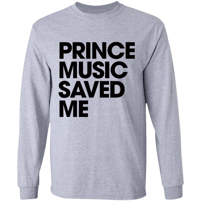PrinceLiveTheBest Prince Music Saved Me Shirt PrinceLiveTheBest Prince Music Saved Me Shirt
