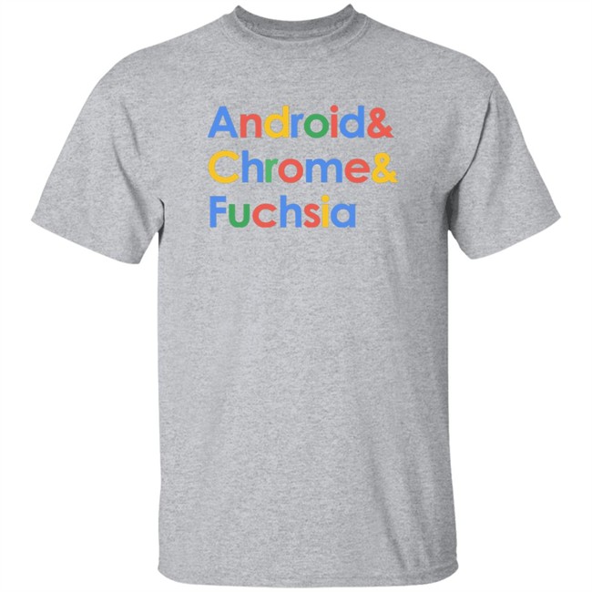 Cotton Bureau 9to5Google Operating Systems Shirt Android & Chrome & Fuchsia Shirt Cotton Bureau 9to5Google Operating Systems Shirt Android & Chrome & Fuchsia Shirt