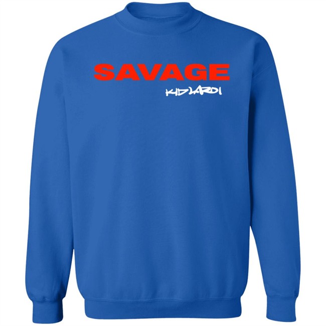 The Kid Laroi Merch Savage Sweatshirt The Kid Laroi Merch Savage Sweatshirt