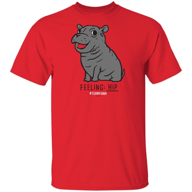 Felling Hip Fiona The Hippo T Shirt