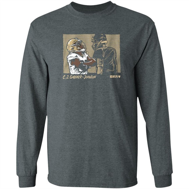 BreakingT C.J. Gardner Johnson The Instigator Shirt BreakingT C.J. Gardner Johnson The Instigator Shirt