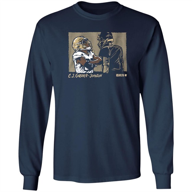 BreakingT C.J. Gardner Johnson The Instigator Shirt BreakingT C.J. Gardner Johnson The Instigator Shirt