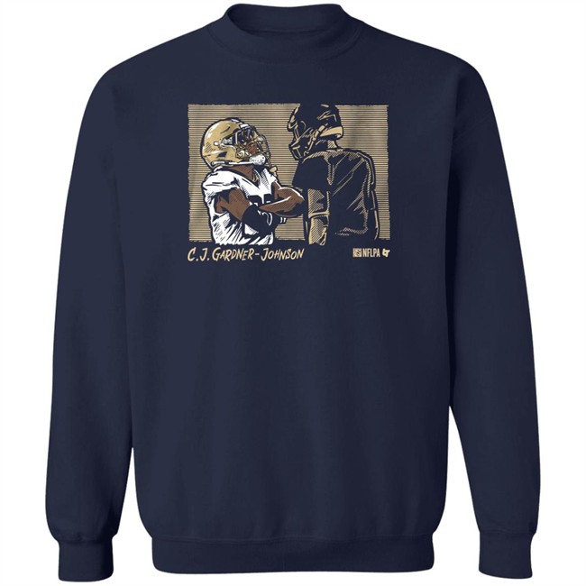 BreakingT C.J. Gardner Johnson The Instigator Shirt BreakingT C.J. Gardner Johnson The Instigator Shirt