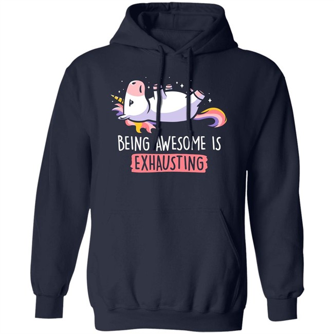 Being Awesome Is Exhausting Shirt Qwertee Being Awesome Is Exhausting Shirt Qwertee
