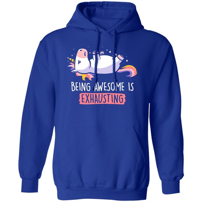 Being Awesome Is Exhausting Shirt Qwertee Being Awesome Is Exhausting Shirt Qwertee