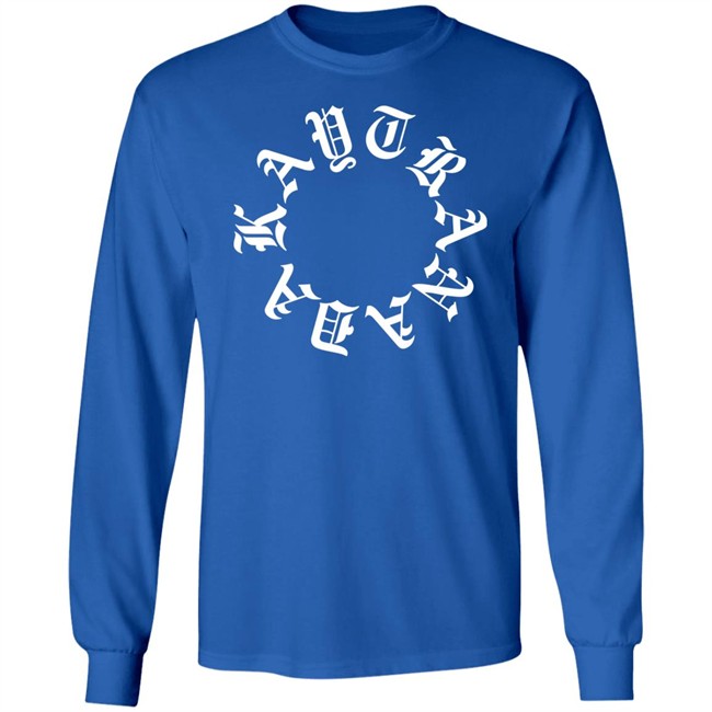 Kaytranada Merch Kaytranada Gothic Circle Long Sleeve Tee Kaytranada Merch Kaytranada Gothic Circle Long Sleeve Tee