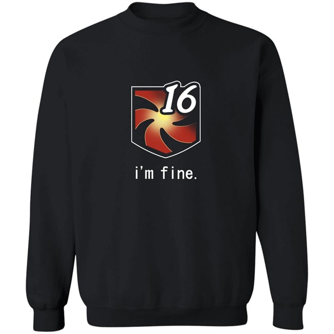 Vuln Stacks I'm Fine 16 T Shirt Vuln Stacks I'm Fine 16 T Shirt