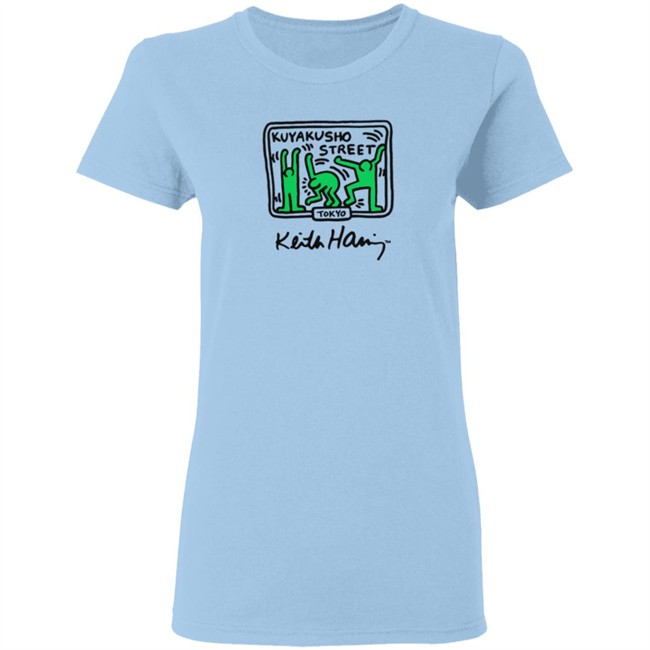 Keith Haring Kuyakusho Street Tokyo T Shirt Keith Haring Kuyakusho Street Tokyo T Shirt