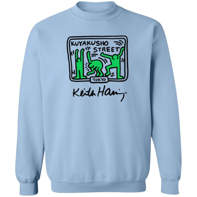 Keith Haring Kuyakusho Street Tokyo T Shirt Keith Haring Kuyakusho Street Tokyo T Shirt