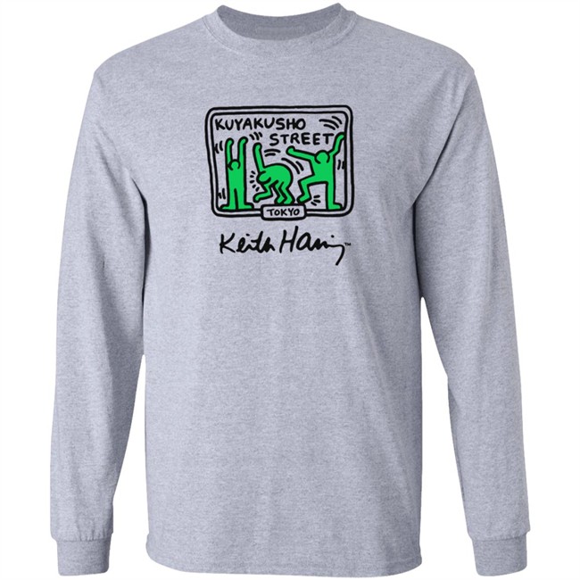 Keith Haring Kuyakusho Street Tokyo T Shirt Keith Haring Kuyakusho Street Tokyo T Shirt