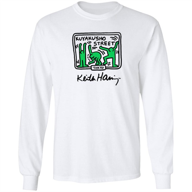 Keith Haring Kuyakusho Street Tokyo T Shirt Keith Haring Kuyakusho Street Tokyo T Shirt