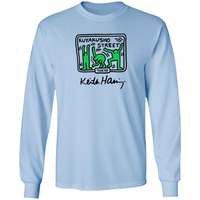 Keith Haring Kuyakusho Street Tokyo T Shirt Keith Haring Kuyakusho Street Tokyo T Shirt