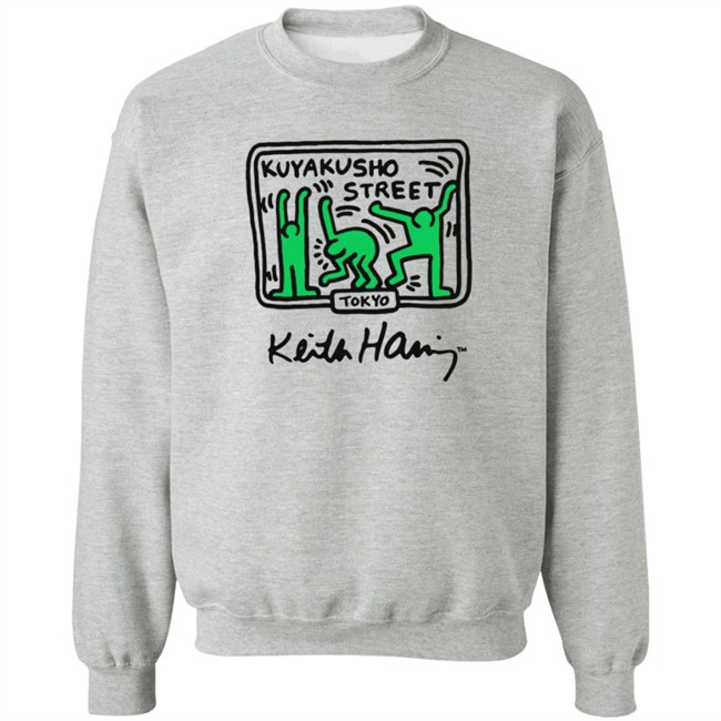 Keith Haring Kuyakusho Street Tokyo T Shirt Keith Haring Kuyakusho Street Tokyo T Shirt