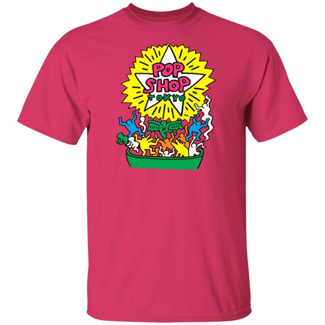 Keith Haring Pop Shop Tokyo T Shirt Keith Haring Pop Shop Tokyo T Shirt