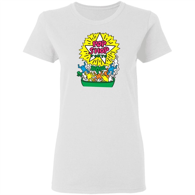 Keith Haring Pop Shop Tokyo T Shirt Keith Haring Pop Shop Tokyo T Shirt