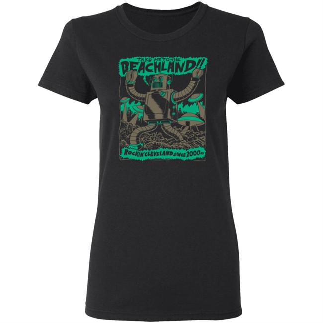 Beachlandballroom Beachland Robot T Shirt Beachlandballroom Beachland Robot T Shirt