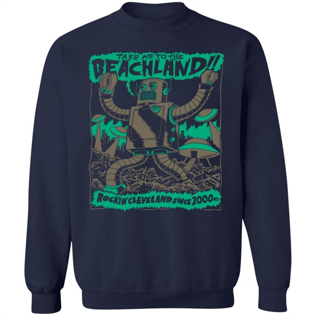Beachlandballroom Beachland Robot T Shirt Beachlandballroom Beachland Robot T Shirt