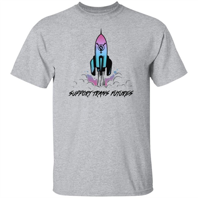 gc2b Rocket Ship Support Trans Futures T Shirt gc2b Rocket Ship Support Trans Futures T Shirt