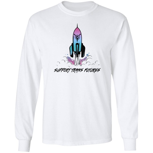 gc2b Rocket Ship Support Trans Futures T Shirt gc2b Rocket Ship Support Trans Futures T Shirt