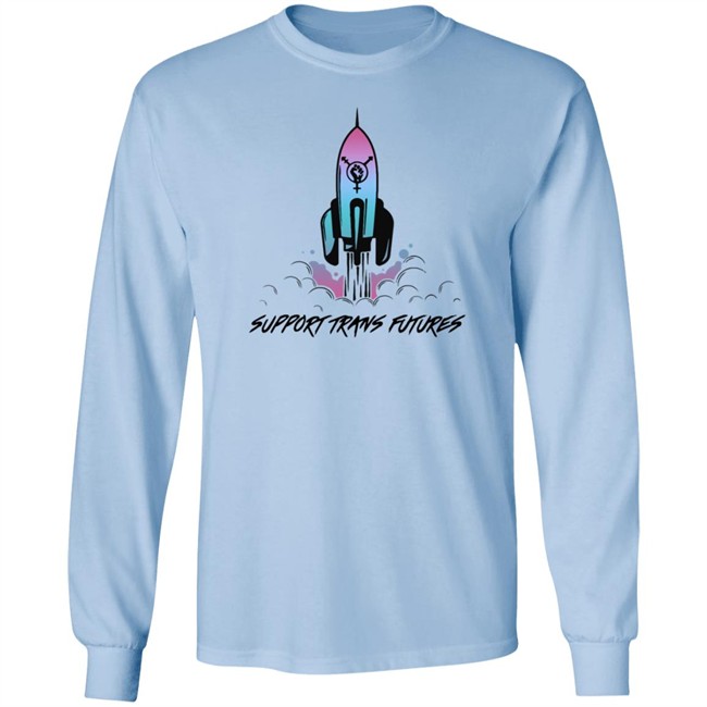 gc2b Rocket Ship Support Trans Futures T Shirt gc2b Rocket Ship Support Trans Futures T Shirt