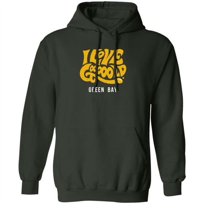 BreakingT I Love Gooooold Green Bay T Shirt BreakingT I Love Gooooold Green Bay T Shirt