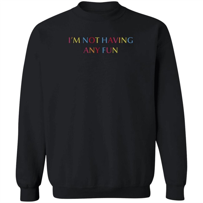 Bad Suns Merch I'm Not Having Any Fun T Shirt Bad Suns Merch I'm Not Having Any Fun T Shirt