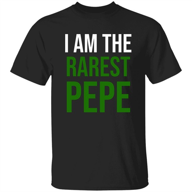 I Am The Rarest Pepe Shirt Obama Era Cons