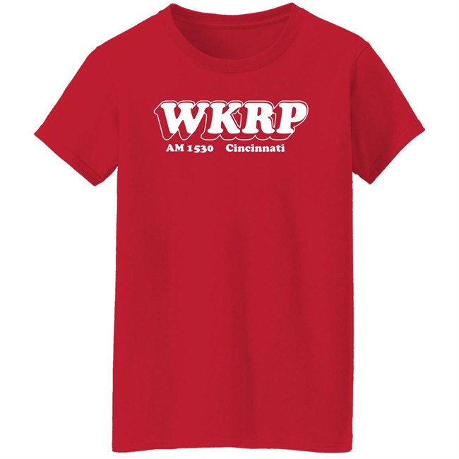 WKRP Tee Am 1530 Cincinnati Shirt Super70s Sports Store Merch WKRP Tee Am 1530 Cincinnati Shirt Super70s Sports Store Merch
