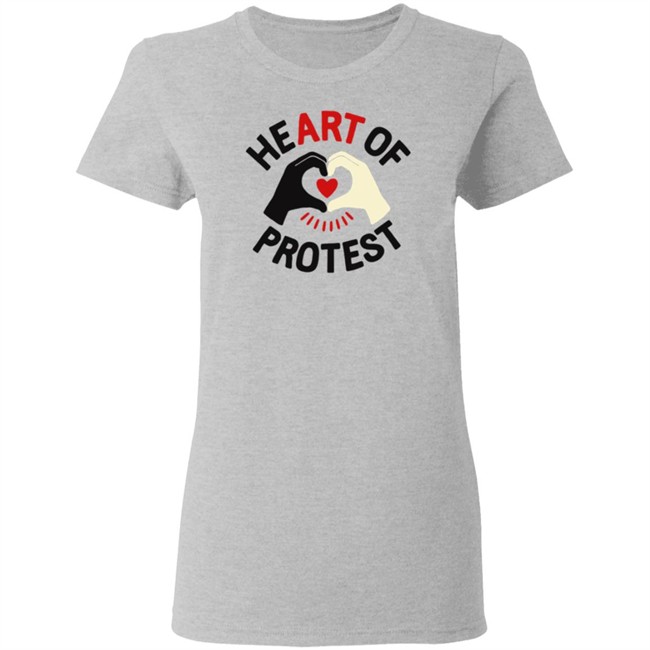 Heart Of Protest T Shirt Heart Of Protest T Shirt