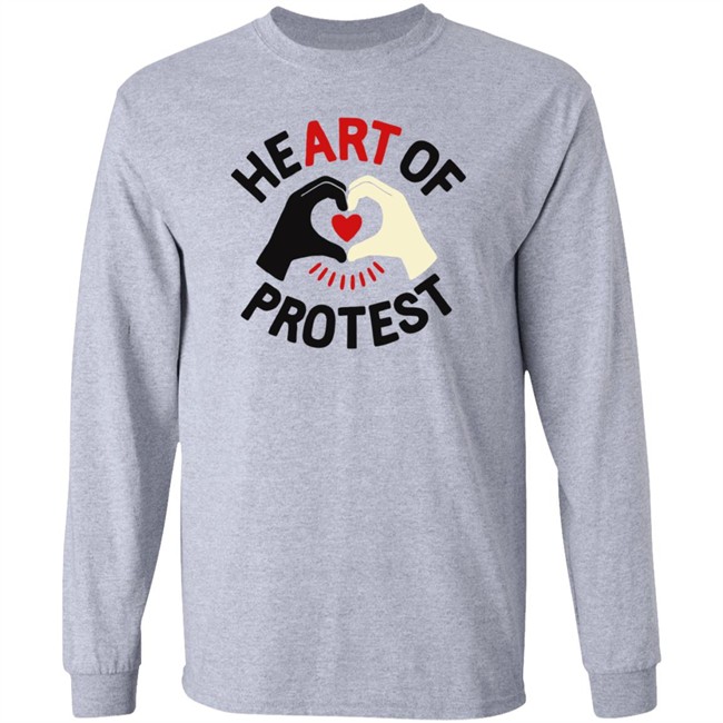 Heart Of Protest T Shirt Heart Of Protest T Shirt