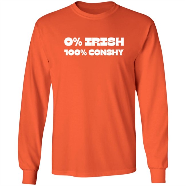 0% Irish 100% Conshy T Shirt 0% Irish 100% Conshy T Shirt