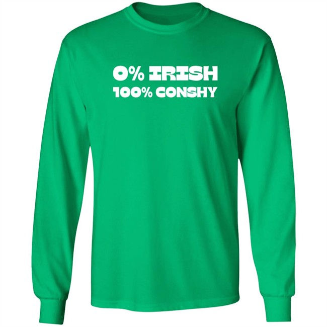 0% Irish 100% Conshy T Shirt 0% Irish 100% Conshy T Shirt