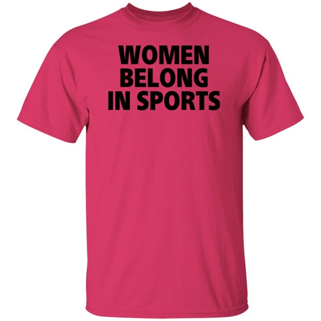 Women Belong In Sports Hoodie Women Belong In Sports Hoodie