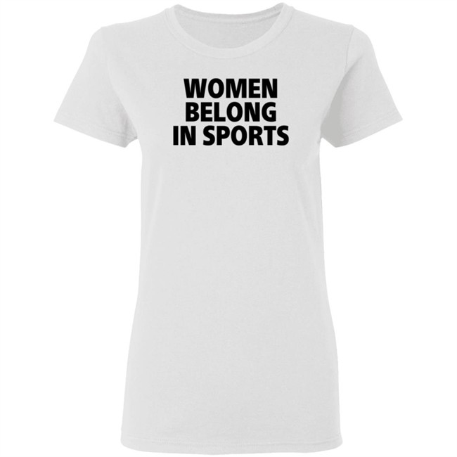 Women Belong In Sports Hoodie Women Belong In Sports Hoodie